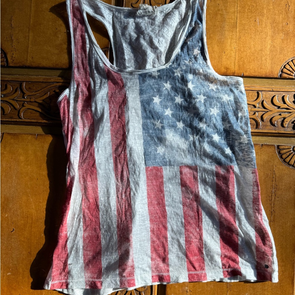 Denim & Supply Ralph Lauren Red White Blue Tank Top